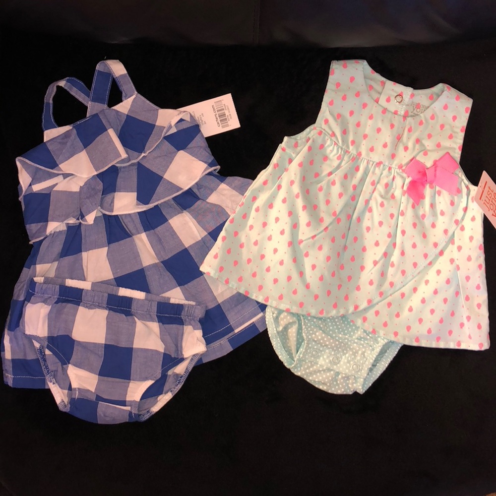 Brand new babygirl summer outfits 2 for $12
